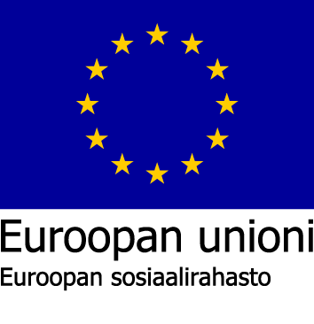 Euroopan sosiaalirahasto n logo.