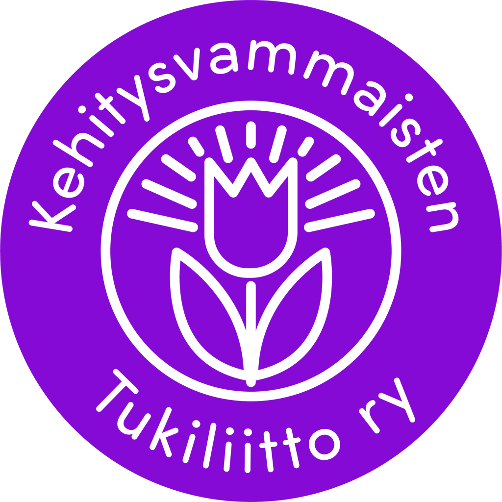 Kehitysvammaisten Tukiliitto ry -logo.