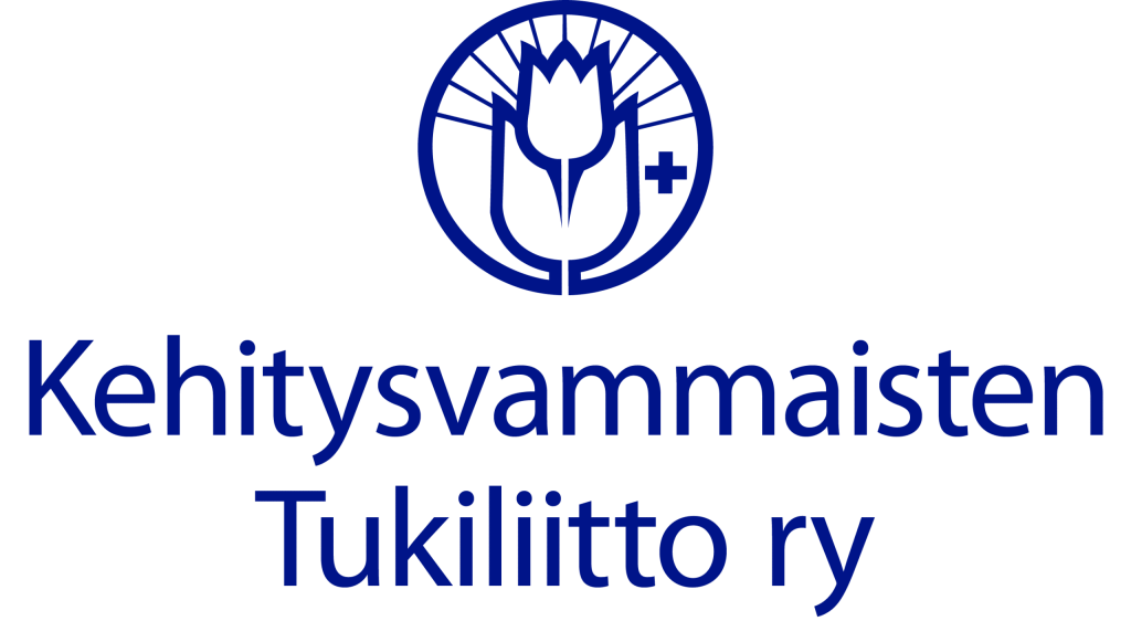 Kehitysvammaisten Tukiliitto ry -logo.