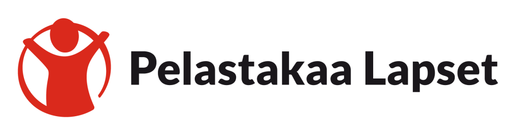 Pelastakaa lapset -logo.