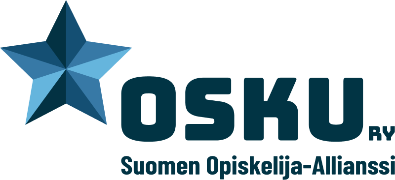 Suomen Opiskelija-Allianssi OSKU ry-logo.