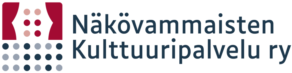Näkövammaisten kulttuuripalvelu ry-logo.