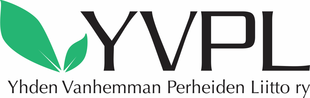 YVPL Yhden vanhemman perheiden liitto-logo.